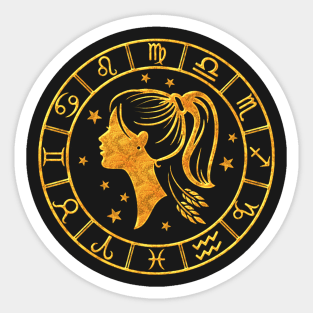 Virgo Aug. 23 - Sept. 22 Sticker